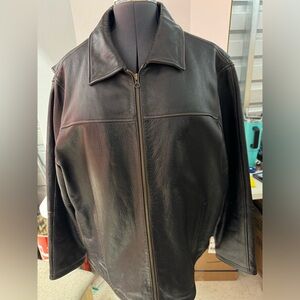 Leather Jacket, Men’s Sz  XLarge. Vintage